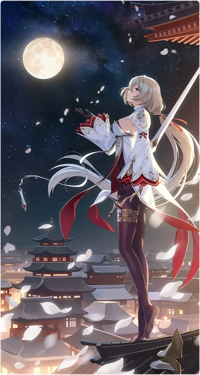 楼阁之上，迎接玻璃月